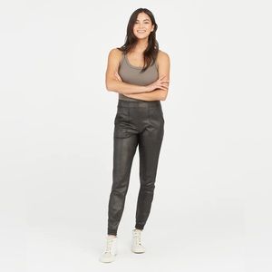 SPANX | Leather-Like Jogger Pants